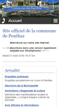 Mobile Screenshot of penthaz.ch